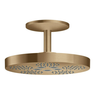 hansgrohe Axor One pomme de douche plafond, 2 jets, bronze brossé