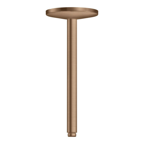 hansgrohe Axor One Raccord plafond 300 mm, tête de douche 280, brossé or rouge