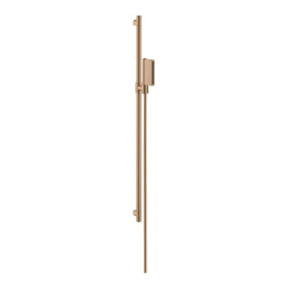 hansgrohe Axor One Set de douche 900 mm, avec douchette 2 jets, or rouge brossé