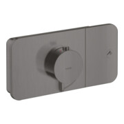 hansgrohe Axor One Set de montage complet Thermostat encastré, 1 sortie, brossé bleu vc