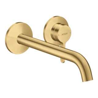 hansgrohe Axor One Set de montage prêt à poser UP-EHM, m HG, H 220 mm, optique or brossé
