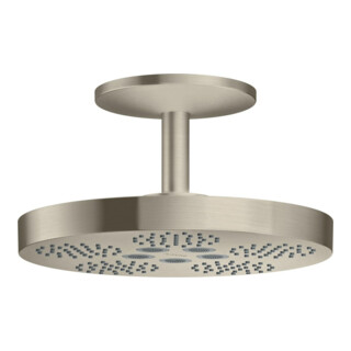 hansgrohe Axor One tête de douche plafond, 2 jets, nickel brossé