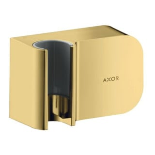 hansgrohe Axor One unité porte-douche G 1/2, fonction maintien douchette, or poli optique