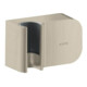hansgrohe Axor One unité porte-élément G 1/2, fonction maintien douchette, nickel brossé-1