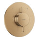 hansgrohe Axor One UP-mengkraan 2 verbruikers, geborsteld brons, compleet montageset