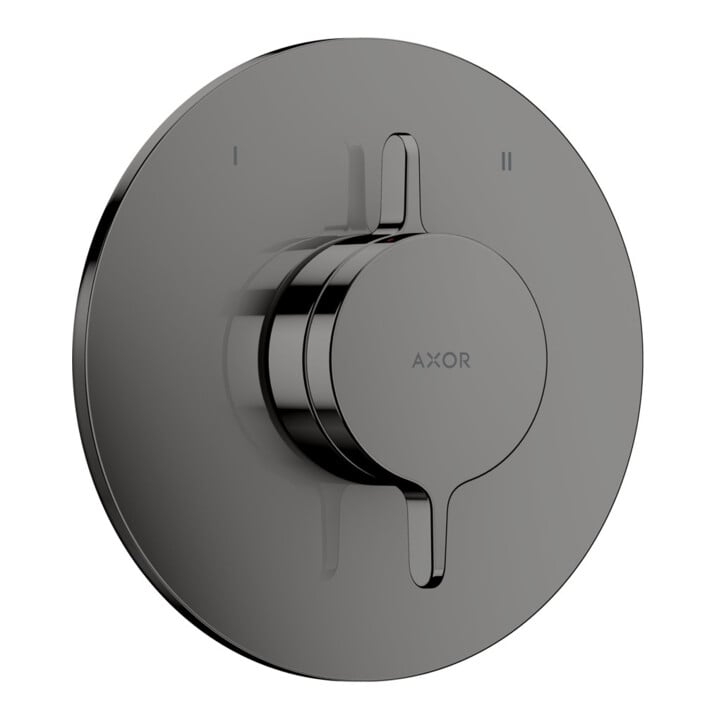 hansgrohe Axor One UP-mengkraan 2 verbruikers pol. black chrome montagekit
