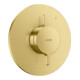 hansgrohe Axor One UP-mengkraan montagekit geborsteld messing 1 verbruiker