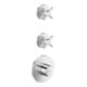 hansgrohe Axor One UP-thermostaat met montagekit, 2 verbruikers, chroom