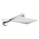hansgrohe Axor pomme de douche à poser ou murale, 245x185mm, 1 an, chrome-4