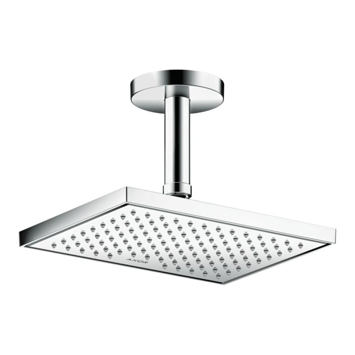 hansgrohe Axor pomme de douche à poser ou murale, 245x185mm, 1 an, chrome