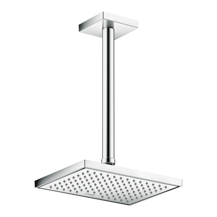 hansgrohe Axor pomme de douche à poser ou murale, 245x185mm, 1 an, chrome