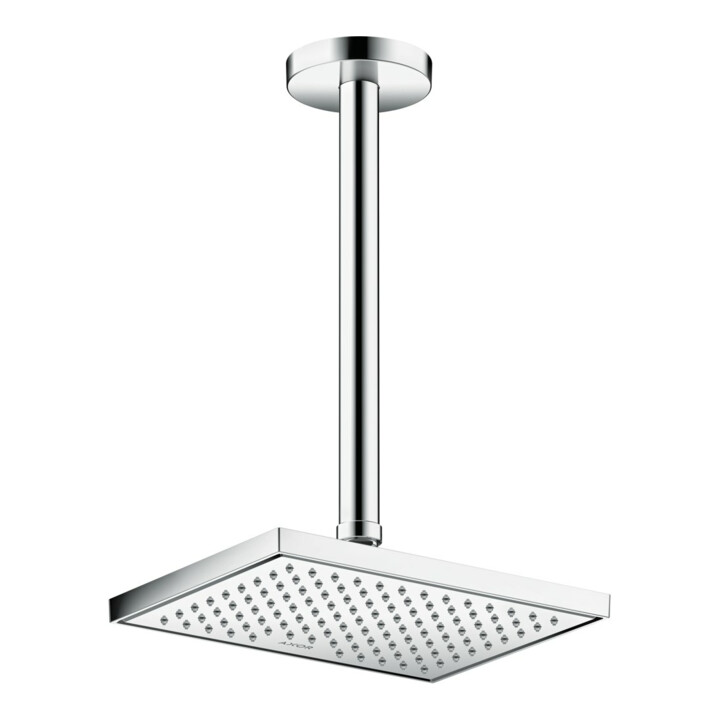 hansgrohe Axor pomme de douche à poser ou murale, 245x185mm, 1 an, chrome