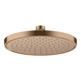 hansgrohe Axor Pomme de douche EcoSmart encastrée, 220 mm, 1 jet, brossée