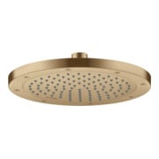 hansgrohe Axor Pomme de douche EcoSmart encastrée, 245 mm, 1 an, bronze brossé