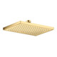 hansgrohe Axor Pomme de douche EcoSmart encastrée, 245x185 mm, 1 jet, finition or brillant optique-1