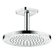 hansgrohe Axor Pomme de douche EcoSmart encastrée ou murale, 245 mm, 1 jet, chrome-2