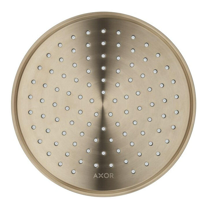 hansgrohe Axor Pomme de douche EcoSmart plus, 220 mm, 1 an, bronze brossé