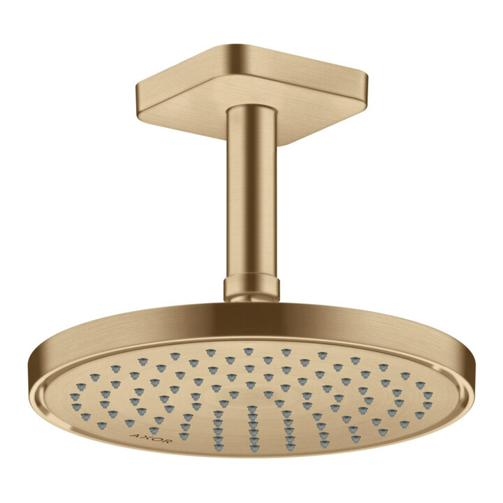 hansgrohe Axor Pomme de douche EcoSmart plus, 220 mm, 1 an, bronze brossé