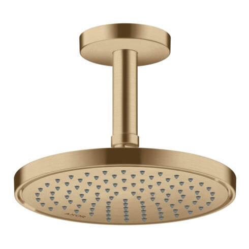 hansgrohe Axor Pomme de douche EcoSmart plus, 220 mm, 1 an, bronze brossé