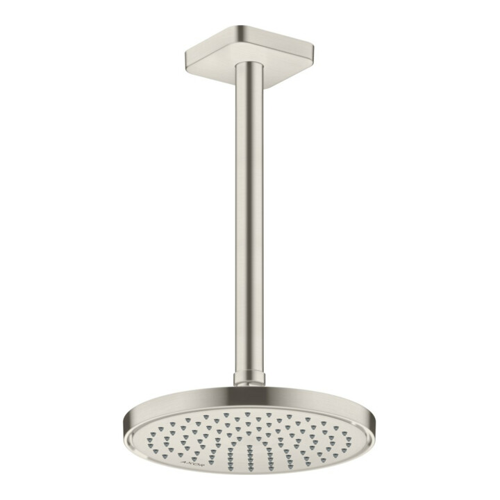 hansgrohe Axor Pomme de douche EcoSmart plus, 220 mm, optique acier inoxydable, 1 an