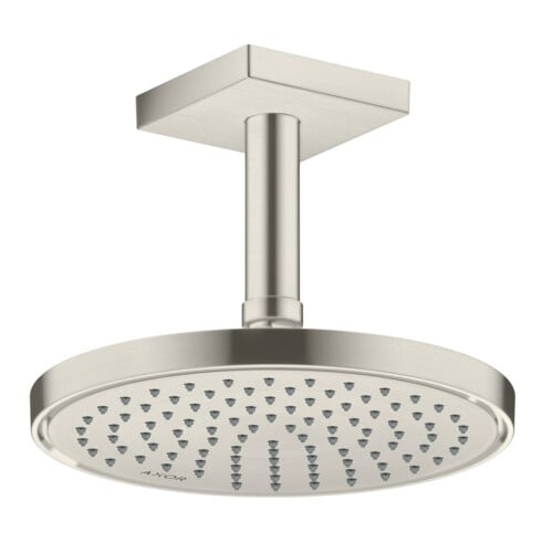 hansgrohe Axor Pomme de douche EcoSmart plus, 220 mm, optique acier inoxydable, 1 an