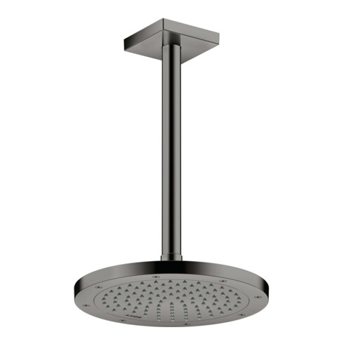hansgrohe Axor Pomme de douche EcoSmart plus, 245 mm, 1 jet, bleu poli