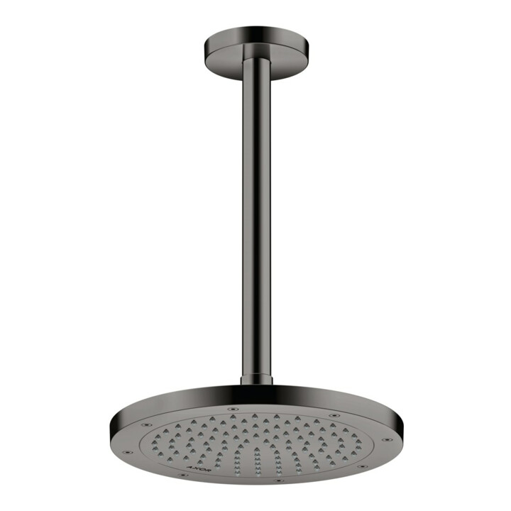 hansgrohe Axor Pomme de douche EcoSmart plus, 245 mm, 1 jet, bleu poli