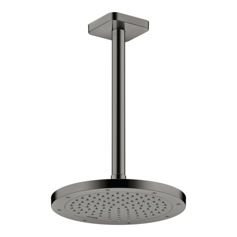 hansgrohe Axor Pomme de douche EcoSmart plus, 245 mm, 1 jet, bleu poli