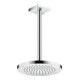 hansgrohe Axor Pomme de douche EcoSmart plus, 245 mm, 1 jet, chrome, pose encastrée ou murale