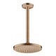 hansgrohe Axor Pomme de douche EcoSmart plus encastrée, 220 mm, brossée-4