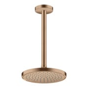 hansgrohe Axor Pomme de douche EcoSmart plus encastrée, 220 mm, brossée-4