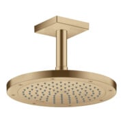 hansgrohe Axor pomme de douche EcoSmart plus encastrée, 245 mm, 1 an, bronze brossé-4