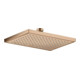 hansgrohe Axor pomme de douche EcoSmart plus encastrée, 245x185 mm, 1 jet, brossé, rond-1