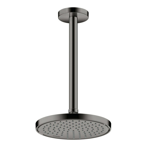 hansgrohe Axor Pomme de douche encastrée, 220 mm, 1 jet, bleu poli