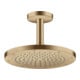 hansgrohe Axor Pomme de douche encastrée, 245 mm, 1 jet, bronze brossé