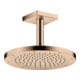 hansgrohe Axor Pomme de douche encastrée, 245 mm, 1 jet, poli or rose-4