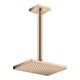 hansgrohe Axor Pomme de douche encastrée, 245x185 mm, 1 jet, poli or rose