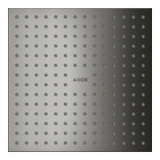 hansgrohe Axor Pomme de douche encastrée, 250x250 mm, 1 an, bleu po vc
