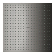 hansgrohe Axor Pomme de douche encastrée 300x300mm, 2 jets, po b vc