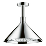 hansgrohe Axor pomme de douche plafond, 240 mm, 2 jets, chrome