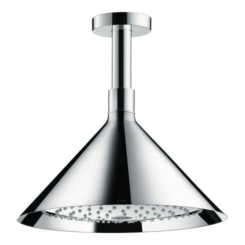 hansgrohe Axor pomme de douche plafond, 240 mm, 2 jets, chrome