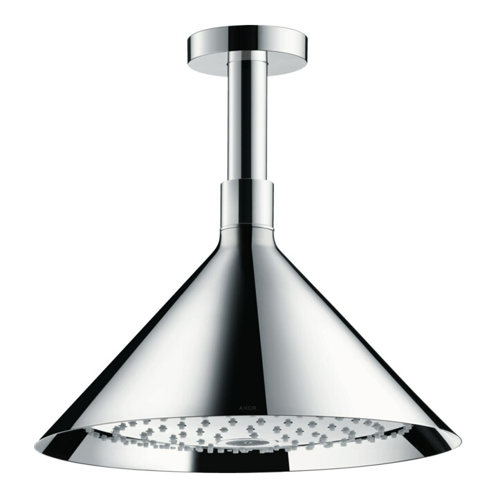hansgrohe Axor pomme de douche plafond, 240 mm, 2 jets, chrome