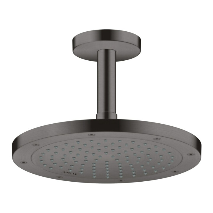 hansgrohe Axor pomme de douche plafond, 245 mm, 1 jet, bleu brossé