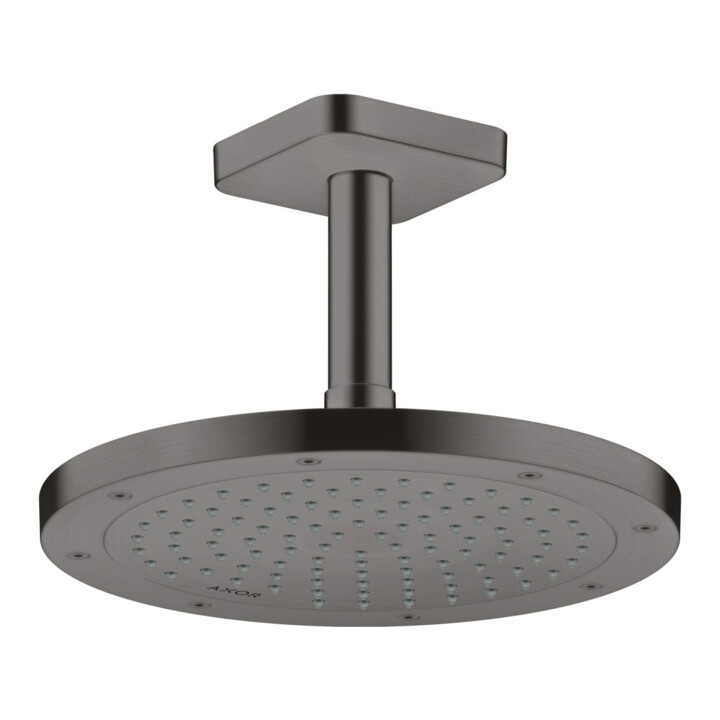 hansgrohe Axor pomme de douche plafond, 245 mm, 1 jet, bleu brossé