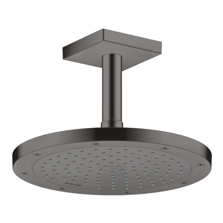 hansgrohe Axor pomme de douche plafond, 245 mm, 1 jet, bleu brossé