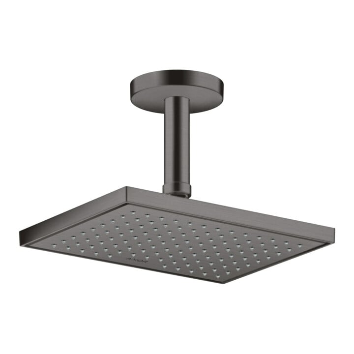 hansgrohe Axor Pomme de douche plafond, 245x185 mm, 1 jet, bleu b