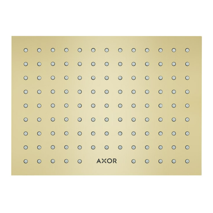 hansgrohe Axor Pomme de douche plafond 245x185 mm, 1 jet, chrome poli brillant