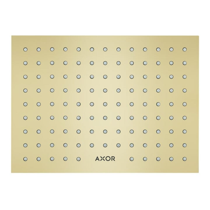 hansgrohe Axor Pomme de douche plafond 245x185 mm, 1 jet, chrome poli brillant