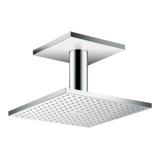 Hansgrohe Axor Pomme de douche plafond, 250x250 mm, 1 jet, chrome