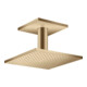 hansgrohe Axor pomme de douche plafond, 250x250 mm, 2 jets, bronze brossé-1